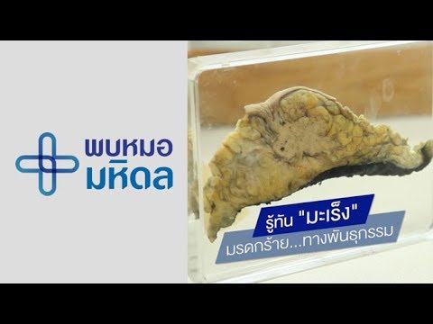 รู้ทันมะเร็ง มรดกร้ายทางพันธุกรรม : พบหมอมหิดล [by Mahidol]