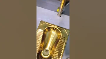 The Luxurious Gold Toilet Shorts 