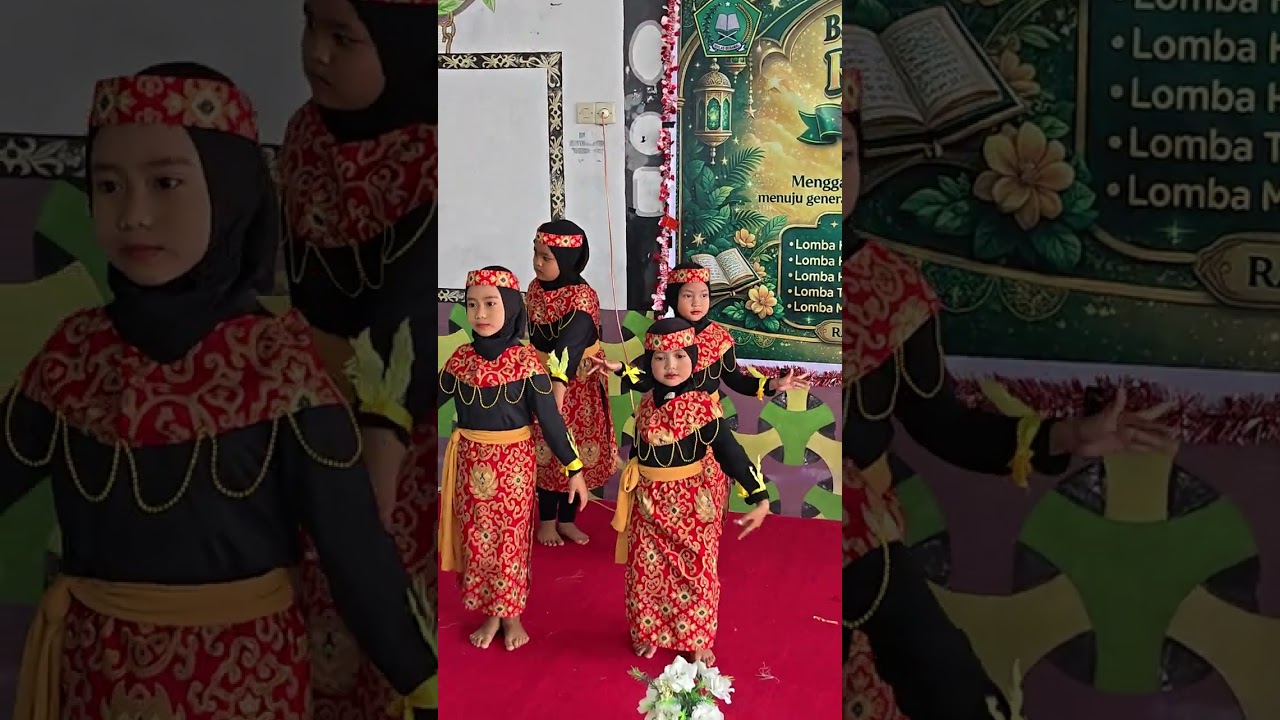 JUARA 2 TARI CIK CIK PERIUK HARLAH RA MELATI KE 44 TAHUN