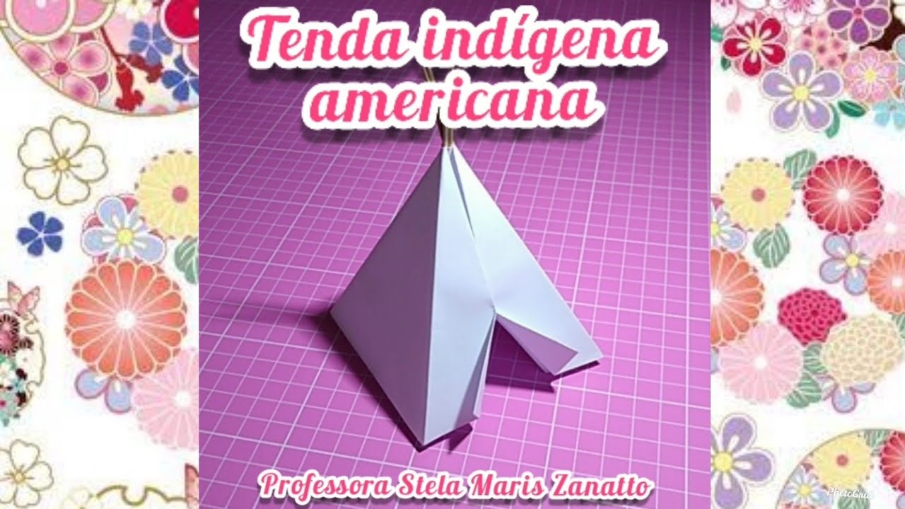 Origami - tenda indígena americana