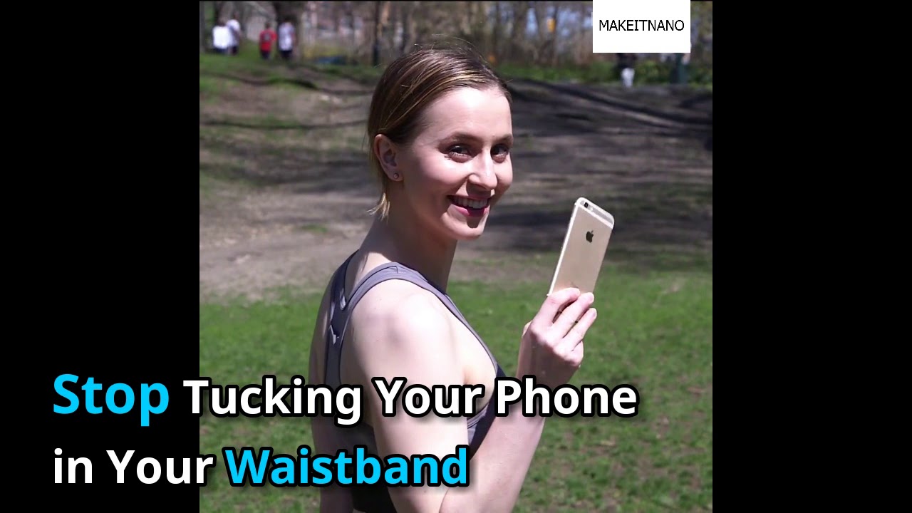 Phone Holder Sports Bra YouTube