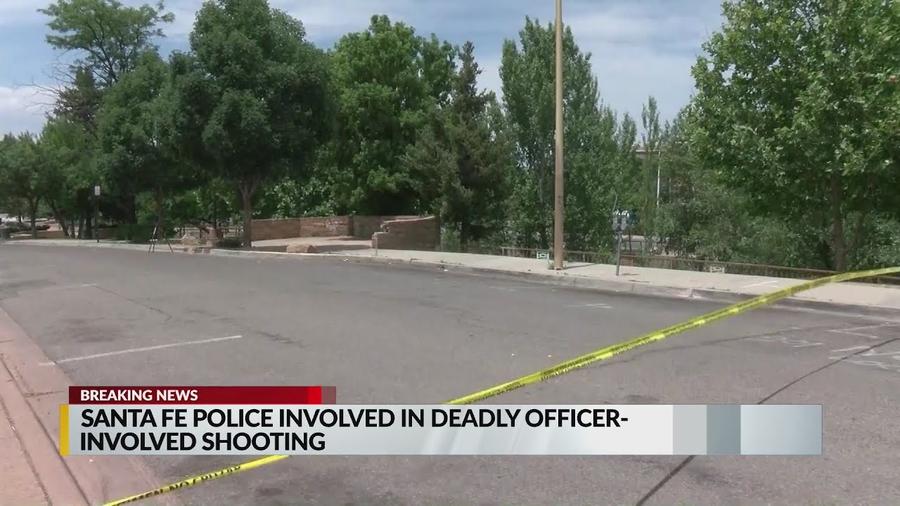 Suspect dies following Santa Fe Police officer-involved shooting - YouTube