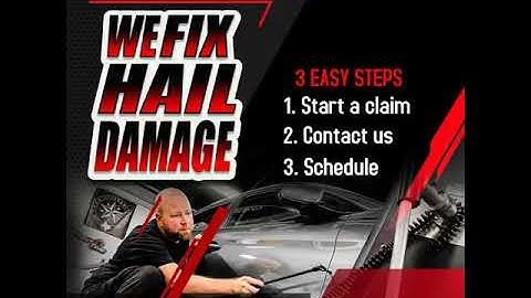 Hail Damage Repair Process