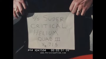 NASA APOLLO PROGRAM   VENTING & FUELING SERVICE MODULE SUPERCRITICAL HELIUM TANKS  XD47594