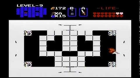 Legend of Zelda 1st Quest (NES) 100% Walkthrough - Part 6