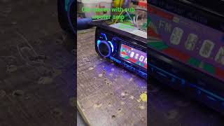 car stereo with inbuilt sub amp