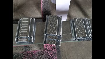 how to change different patterns of shutter door roll forming machine