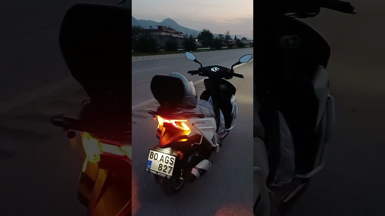 Rks DES 125 UZUN YOLL.. #keşfet #kesfeteyyiz #uzunyol #motor #scooter 