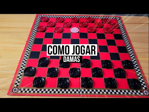 COMO JOGAR DAMA ( como jogar o jogo damas ) 