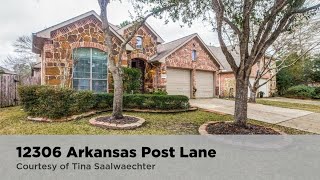12306 Arkansas Post Lane Humble, TX 77346 | Tina Saalwaechter | Homes for Sale