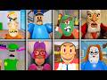 MR SPRINKLES, BARRY, ZOMBIE BUFFED, MISS ANI-TRON, EVIL DAD, BRENDA - ROBLOX JUMPSCARE #roblox