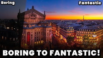 Sunset Photography from BORING to FANTASTIC retouching in Lightroom 2023 tutorial