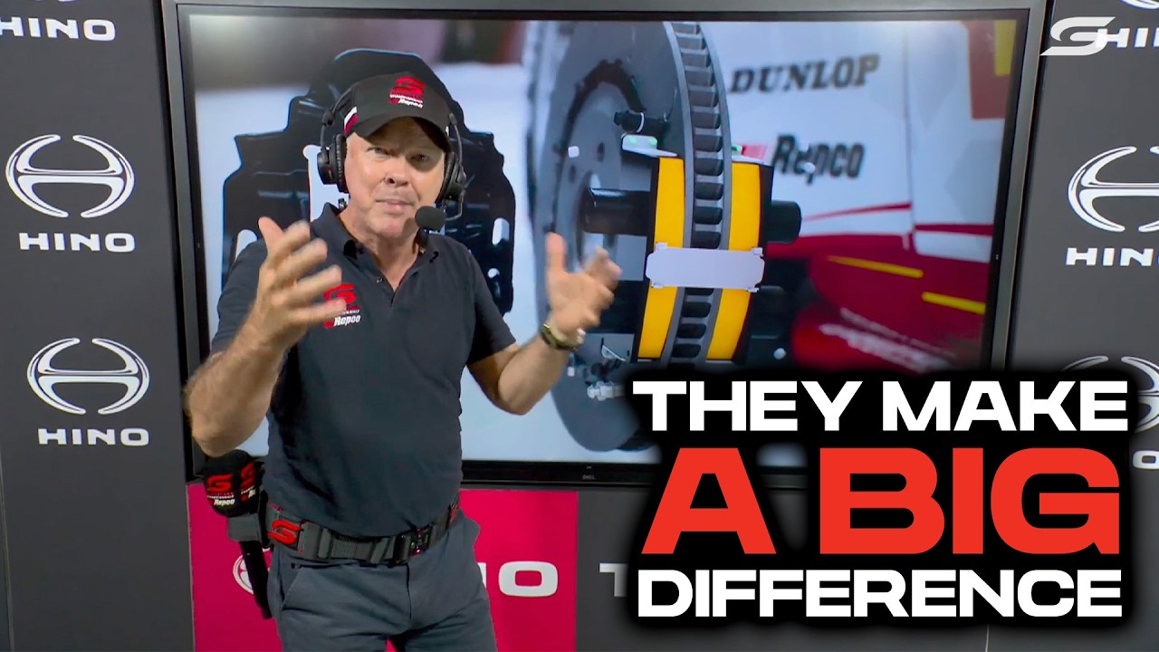 Hino Hub: How Brake Pad Springs Affect Braking Performance | 2026 Repco Supercars Championship