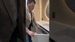 Мебель в сан. узел на заказ. #тумба #мебельнаяфабрика #влагостойкаямебель #мебельназаказ #ремонт