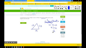 IXL Practice: Triangle Inequality Theorem