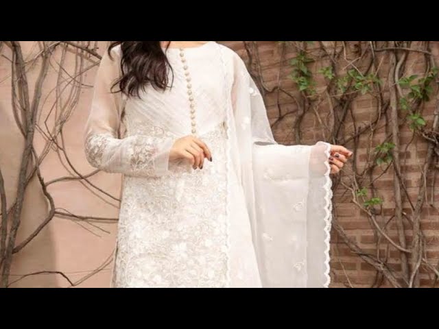 Shop White Color Chicken Fabric Palazzo Suit Online | Fashion dresses  casual, Indian fashion, Fashion