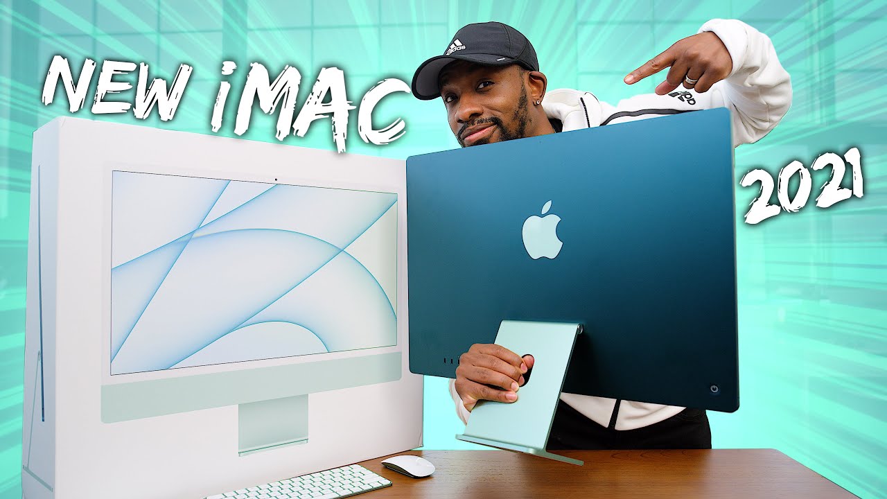 New Apple iMac 2021 Unboxing & First Look! (Green) - YouTube