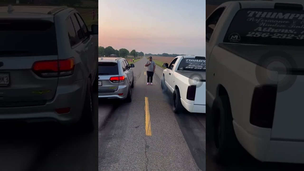 20k Race Trackhawk Vs Cummins Mexico Dragracing Racing Streetracing 1320video