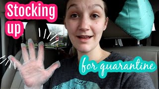 STOCKING UP FOR QUARANTINE| MY THOUGHTS ON IT ALL