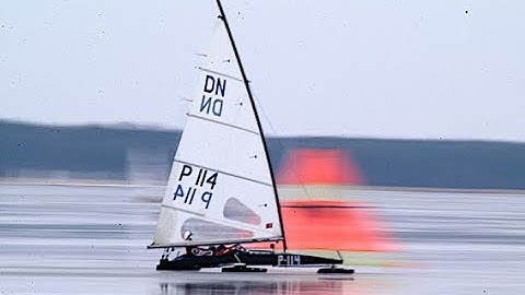 Ice Yachting - The fun and fear of 100kph