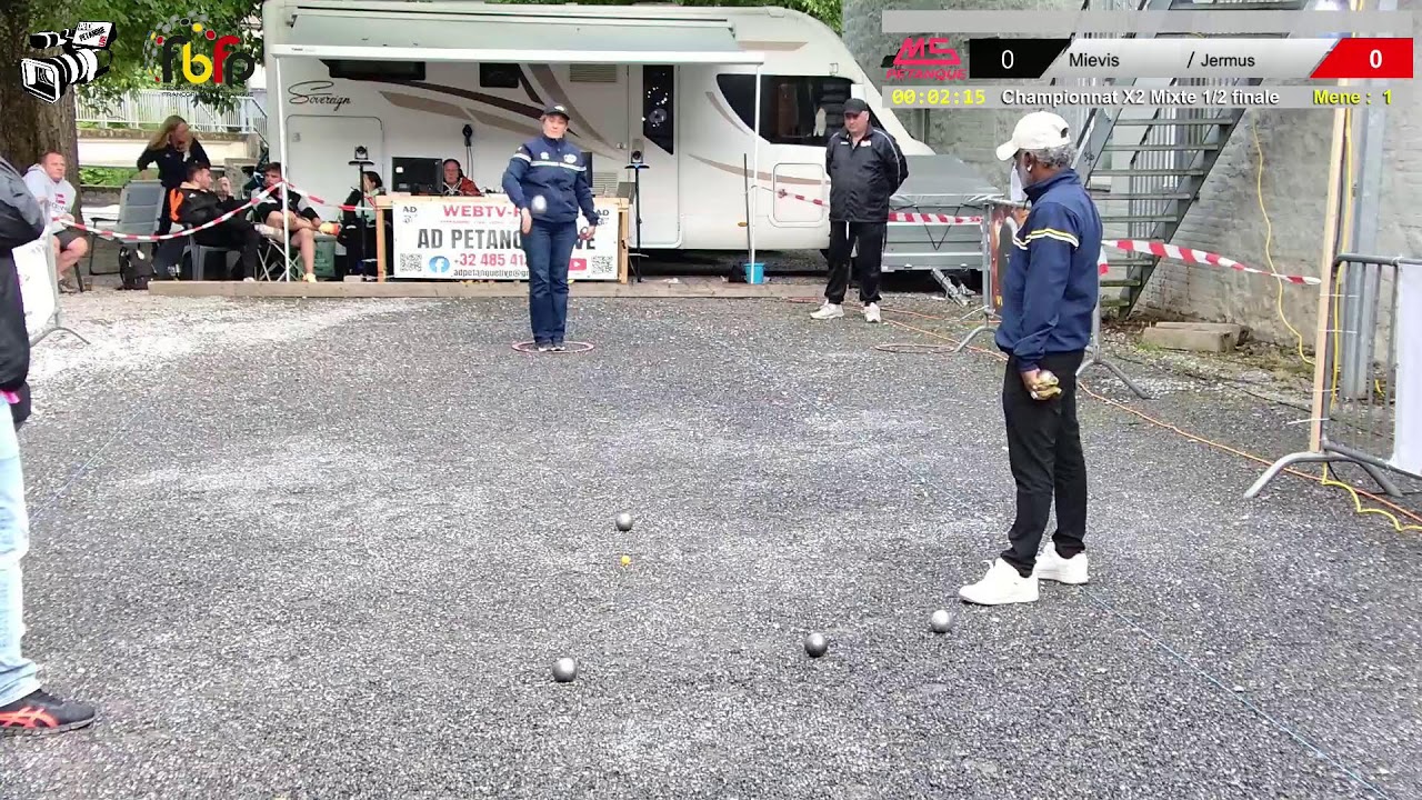 Miniature de la vidéo : Petanque Championnat X2 Mixte Rochefort 1/2 finale