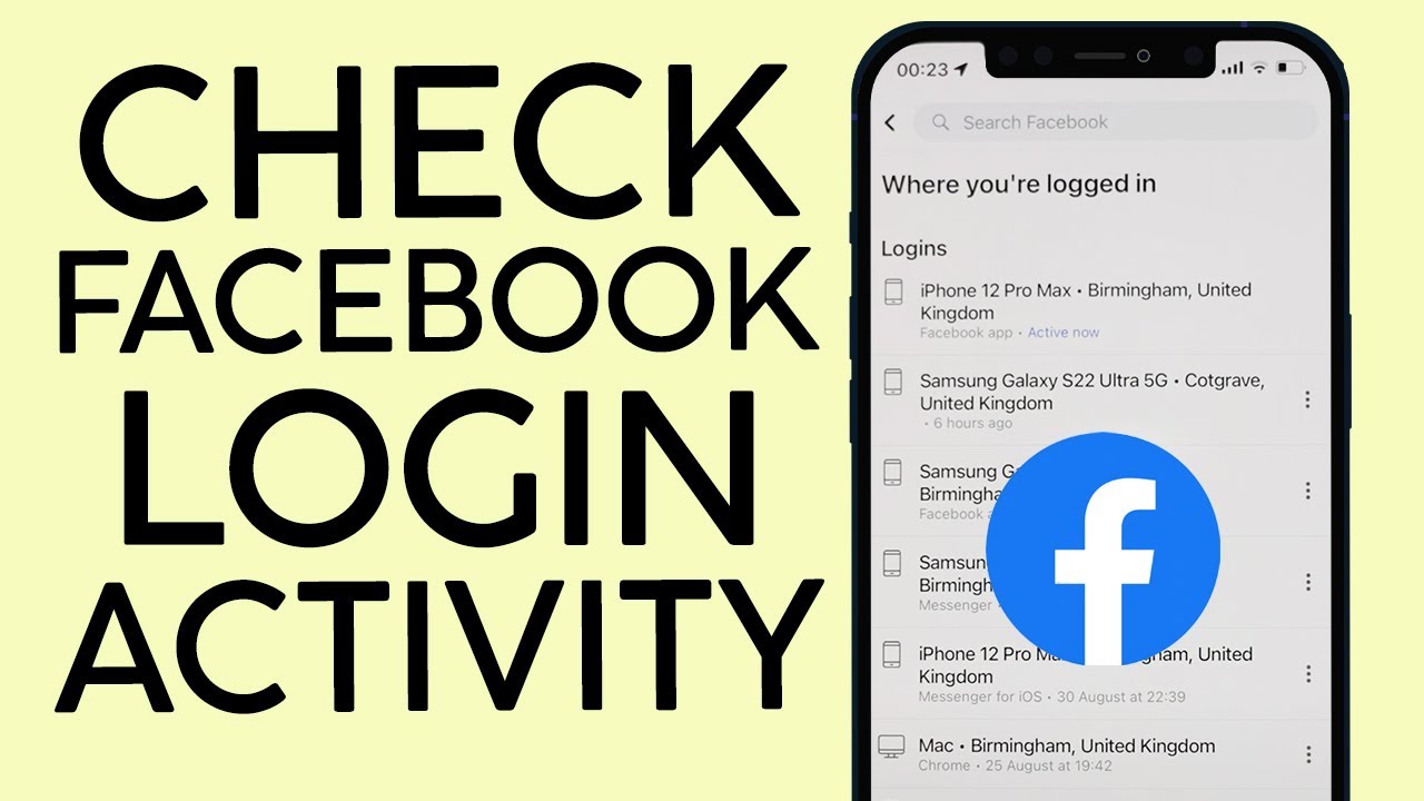 how to check your facebook login info｜TikTok Search