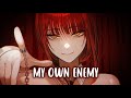 Nightcore  enemy  lyrics  sped up