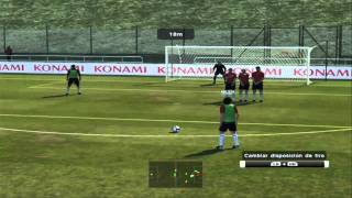 Como hacer tiros libres en PES2011
