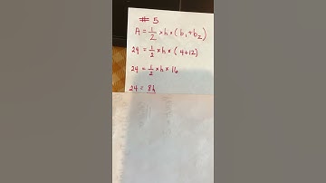 Trapezoid missing dimension