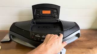 Panasonic Rx-Ed77 Cobra Top Boombox