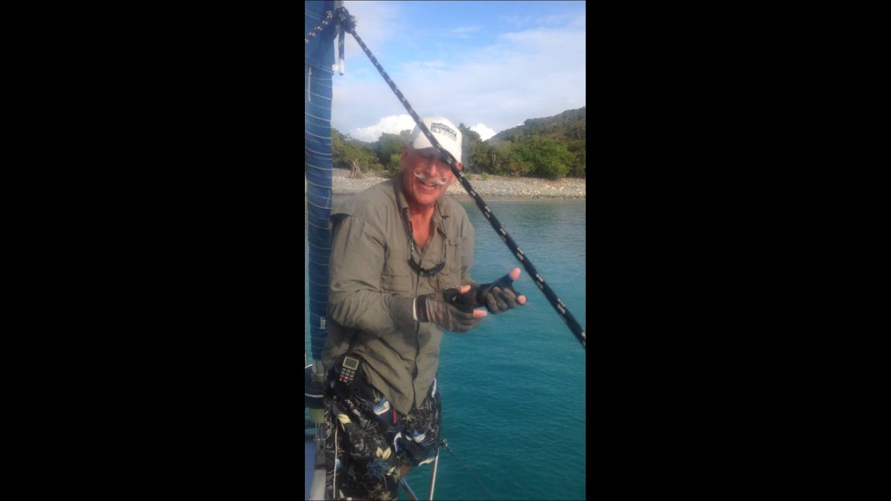 Part 2 How to properly tie onto a mooring buoy. BVI YouTube
