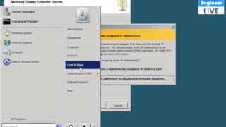 Install PDC (Parent Domain Controller) in Windows Server 2008
