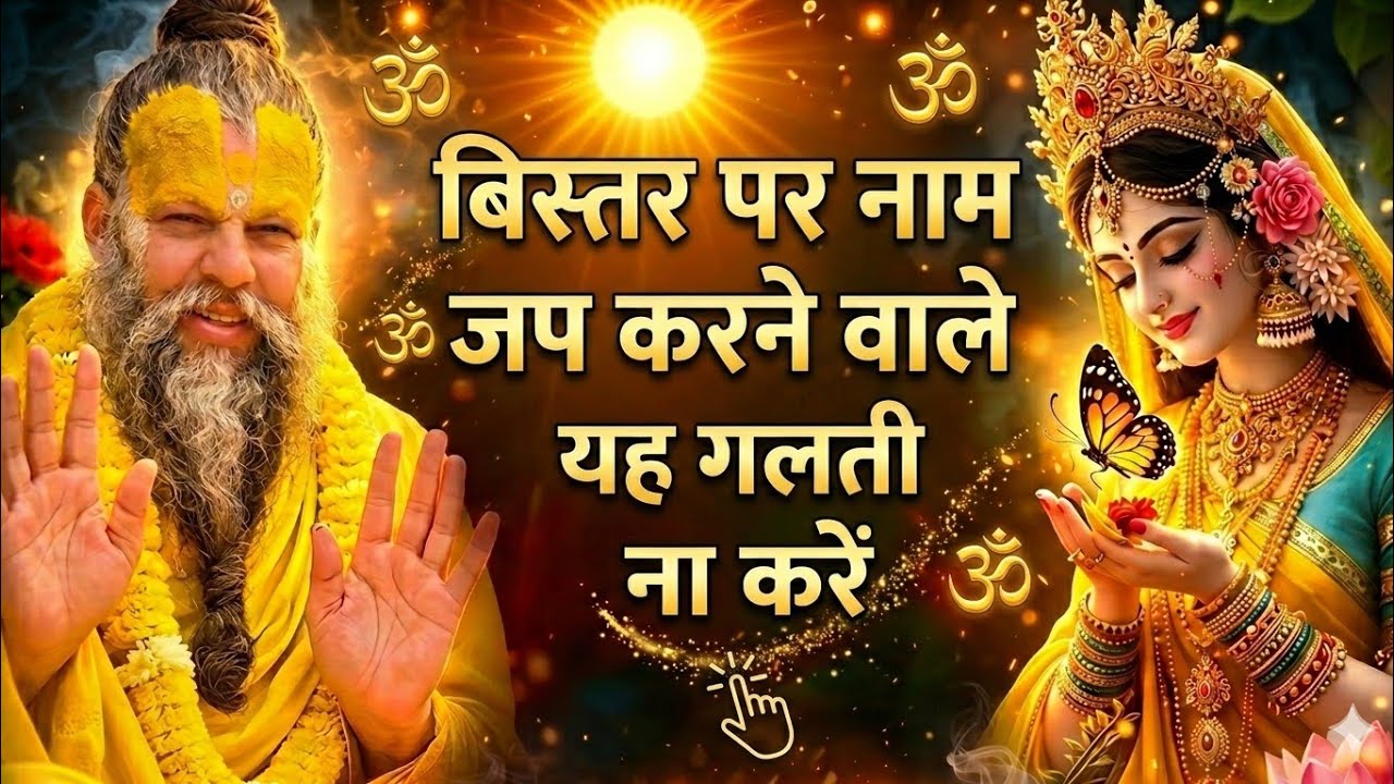 बिस्तर पर लेटे-लेटे नाम जप करने वाले यह गलती कभी ना करें! 😱 | Shri Hit Premanand Ji Maharaj 🚩