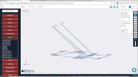 Science Olympiad Tutorial - How to Design a Boomilever using SkyCiv