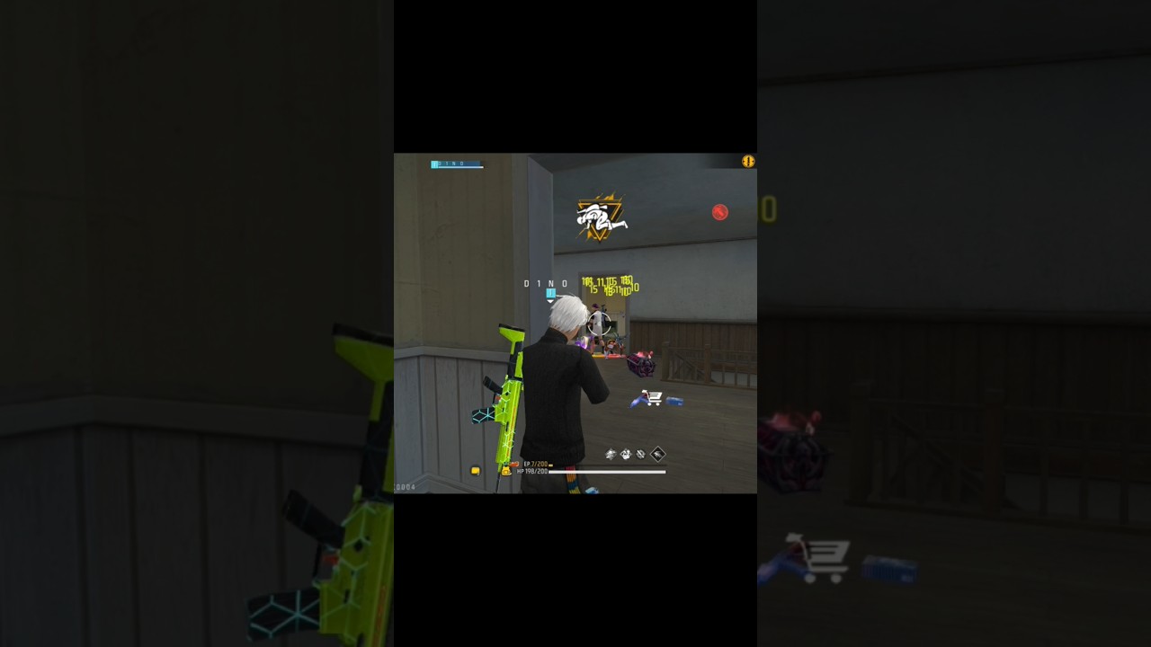 MAG-7 challenge at clock tower 🤯 freefiremax dinogaming gameplay ☠️ 