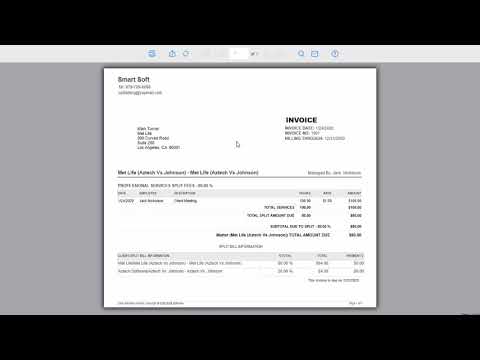 BQE Core Split Billing