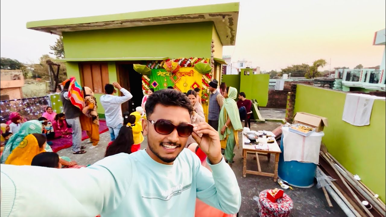 bhai ki haldii or mehndii