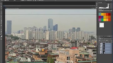 사진을 위한 포토샵 5분 강좌 20 - 광활한 파노라마 사진 만들기