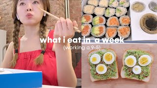 what i eat in a week (working a 9-5) screenshot 4