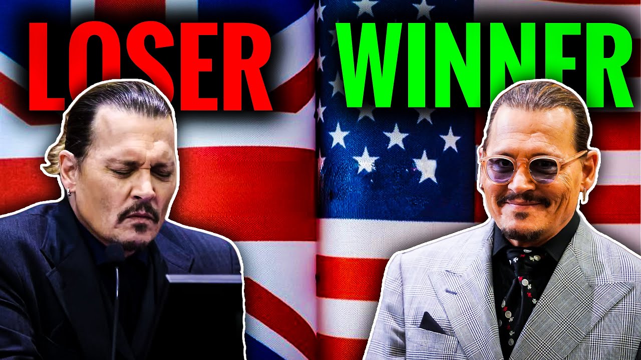 Why did Johnny Depp lose in the UK but win in the US