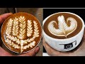 Amazing Cappuccino Latte Art Skills 2020 ep.18