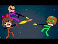 ¡MIS AMIGOS ME TRAICIONAN en STICK FIGHT! 😱🔫 LOS COMPAS y TROLARDY en STICK FIGHT