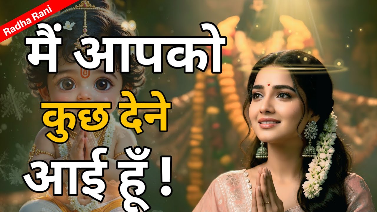 मै तुम्हे कुछ देने आई हूं लेकिन तुम मुझे अनदेखा कर रहे हों...|💖 Radha Rani 💌