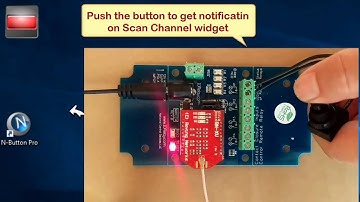Set up Wi-Fi Push Notification Board with N-Button Software