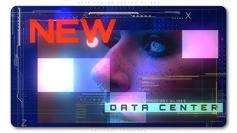 Data Center Techno Slides (After Effects template)