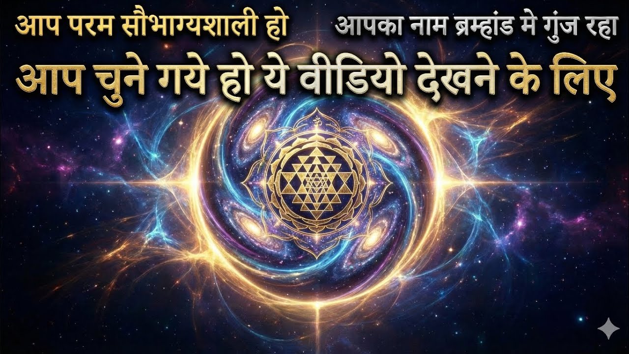 यह संदेश यूँ ही नहीं मिला… आपकी जिंदगी अब बदलने वाली है | Divine Sign from Universe”
