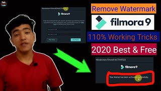 how to remove filmora 9 watermark 2021 free | Wondershare Filmora 9 Activation | Info Mandi India