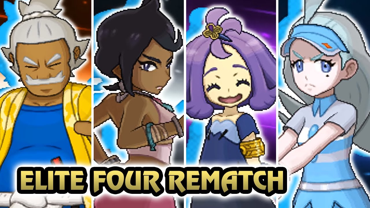 Pokémon Sun and Moon - Elite Four & Champion (Alola League) 