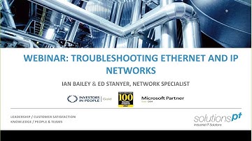 Webinar: Troubleshooting Ethernet and IP Networks