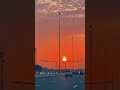 Red sun highway #viral #road #jeddah #travel #sun #highway #reels #video #live #onspot #bangladesh